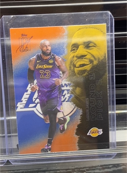 2026 Topps Signature Class #51 LeBron James — front