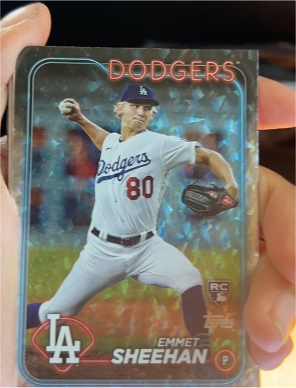 2024 Topps Series 1 #283 Emmet Sheehan — front