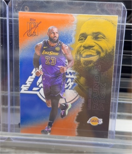 2025-26 Topps Signature Class #51 LeBron James — front