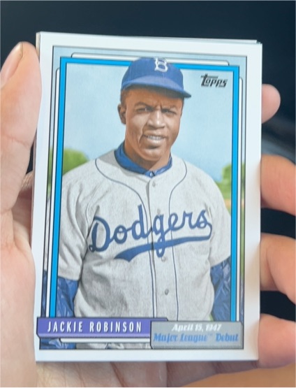 2026 Topps Series 2 1991 Topps Baseball #91B2-19 Jackie Robinson — front