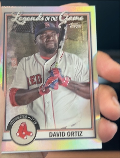 2023 Topps #LG-18 David Ortiz Legends of the Game — front