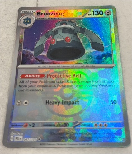 2016 Pokémon Prismatic Evolutions #067 Bronzong — front