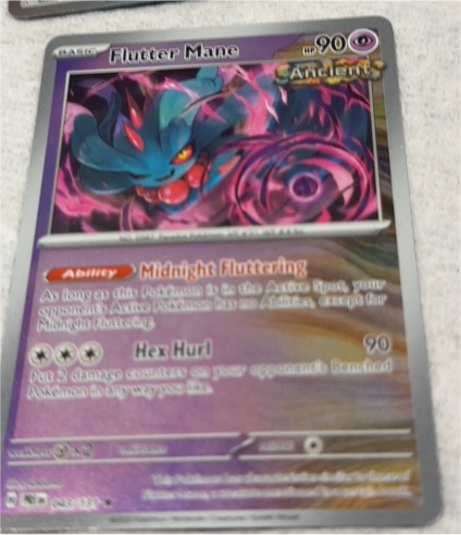 2024 Pokémon #078 Flutter Mane — front
