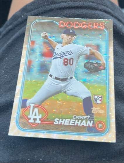 2024 Topps Chrome #221 Emmet Sheehan — front
