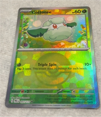 2016 Pokémon SV: Prismatic Evolutions #007 Cottonee — front