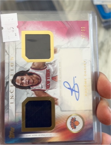 2022 Topps Inception #17 Maxey Daddy — front