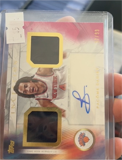 2025-26 Topps Inception #DR-PD Pacome Dadiet — front