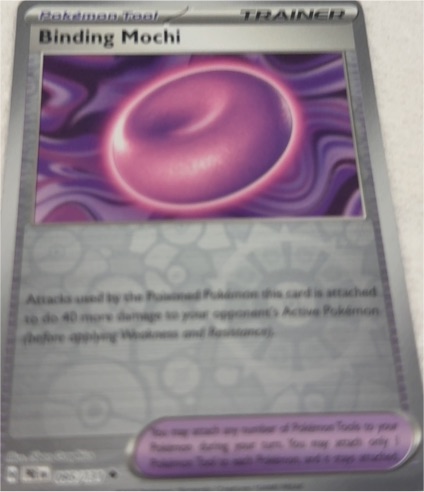 2024 Pokémon TCG #055 Binding Mochi — front