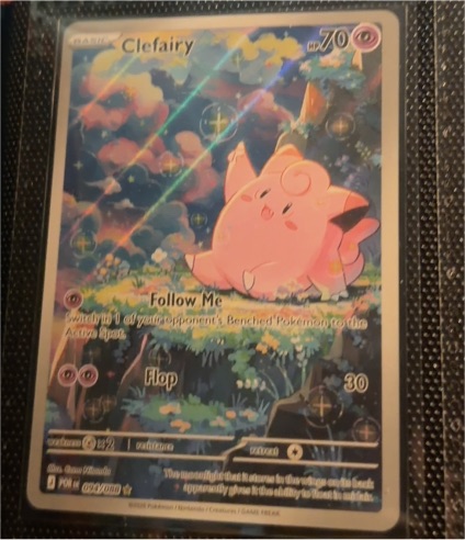 2023 Pokémon Sv09 #094/088 Clefairy Perfect Order Full Art Illustration Rare — front