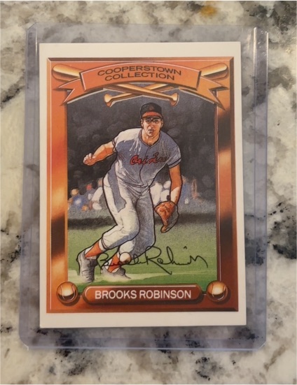 1989 Kahn's/Hillshire Farm Cooperstown Collection #NNO Brooks Robinson — front