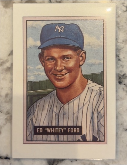 1989 Bowman #NNO Ed "Whitey" Ford — front