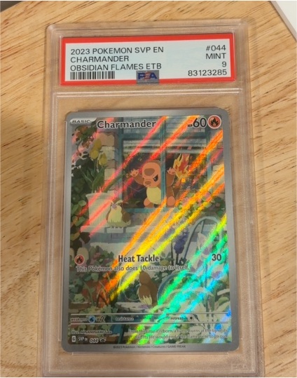 2023 Pokémon SVP #044 Charmander Obsidian Flames ETB — front