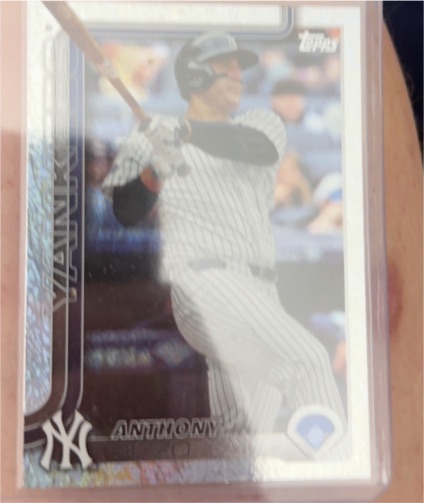 2025 Topps Series 1 #14 Anthony Rizzo — front