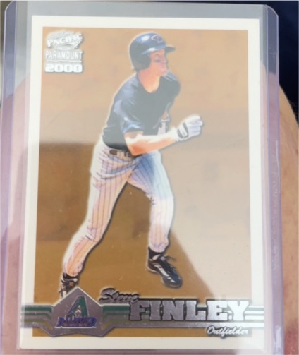 2000 Pacific Paramount Copper #11 Steve Finley — front