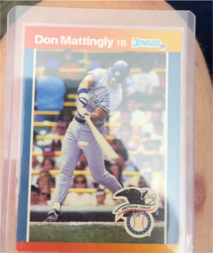 1989 Donruss #21 Don Mattingly — front