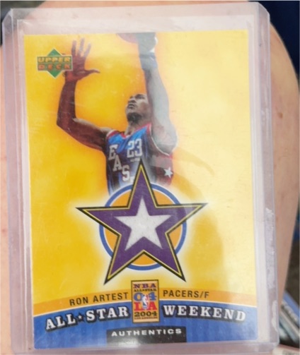 2004 Upper Deck All-Star Weekend #ASW-RA Ron Artest — front
