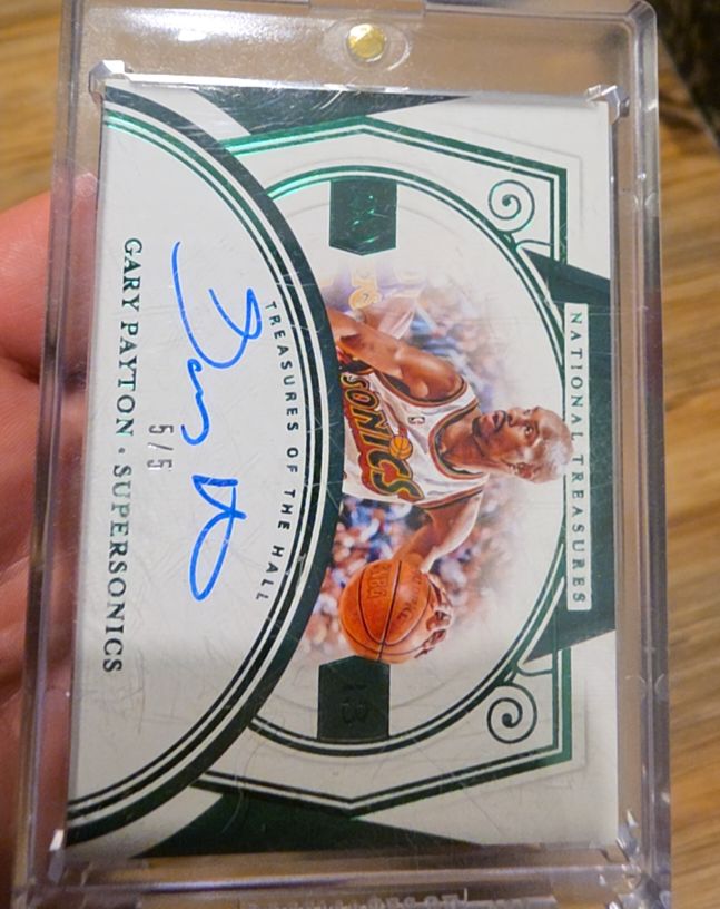2024 Panini National Treasures #5 Gary Payton — front