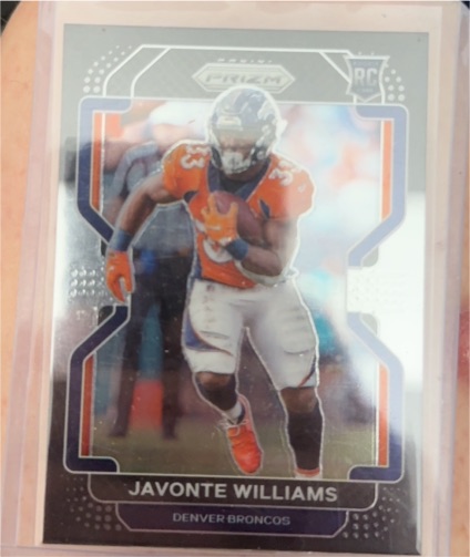 2021 Panini Prizm #345 Javonte Williams — front