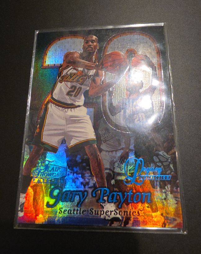 1998-99 Flair Showcase Row 2 #37 Gary Payton — front
