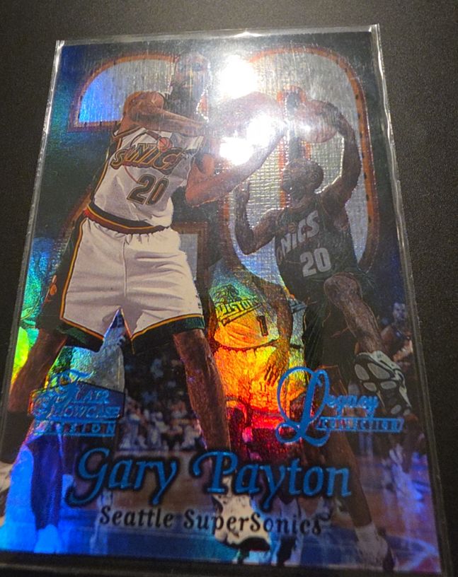 1998-99 Flair Showcase Row 2 #37 Gary Payton — front