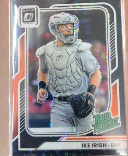 2026 Donruss Optic #137 Ike Irish — front
