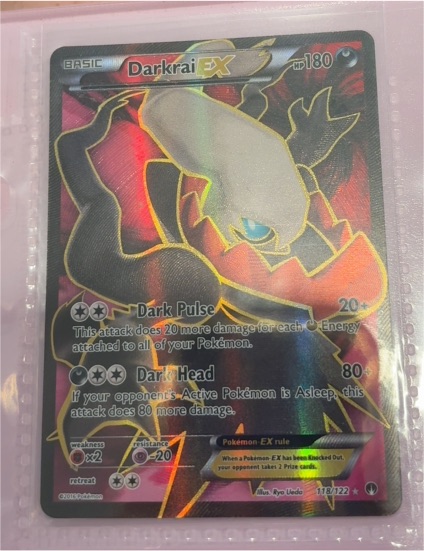 2016 Pokémon TCG Breakpoint #118 Darkrai EX — front