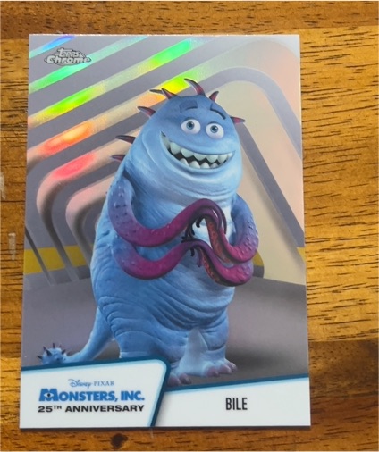 2026 Topps Chrome Disney Monsters, Inc. 25th Anniversary #MI-12 Bile — front