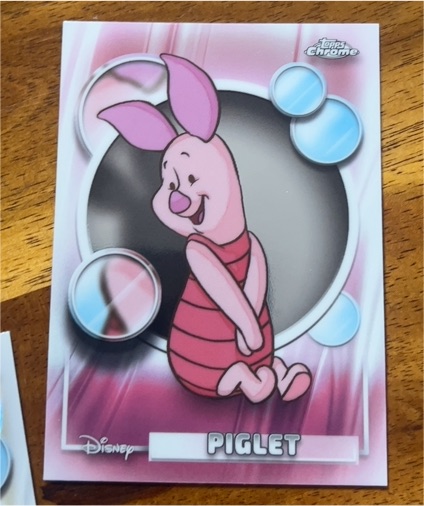 2026 Topps Chrome Disney #103 Piglet — front