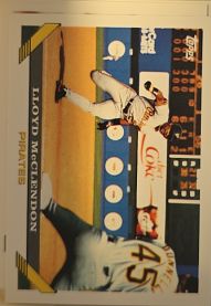 1993 Topps #81 Lloyd McClendon — front