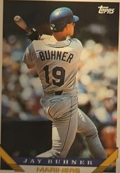 1993 Topps #718 Jay Buhner — front