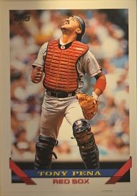 1993 Topps #618 Tony Pena — front