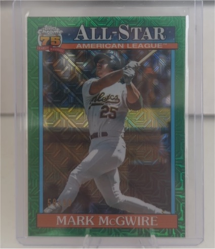 2026 Topps Series 2 1991 All Star Chrome Mojo Mark McGwire #91ASC-39 — front