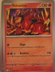 2016 Pokémon Volcanion 25/132 Mega Evolution — front