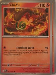 2023 The Pokémon Company Mega Evolution #031 Chi-Yu — front