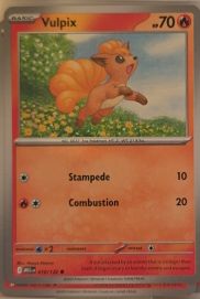 2025 Pokémon TCG Mega Evolution #019 Vulpix — front
