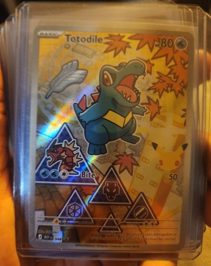 2026 Pokémon TCG #048 Totodile — front