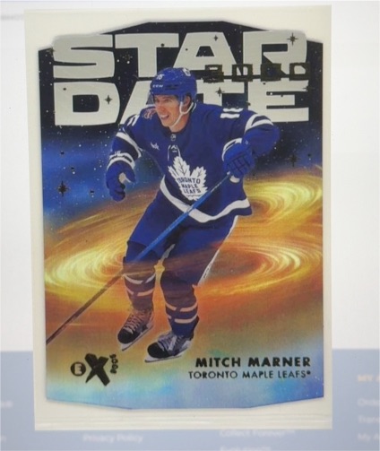 2023-24 Skybox E-X 2000 Star Date 3000 #SD-19 Mitch Marner — front