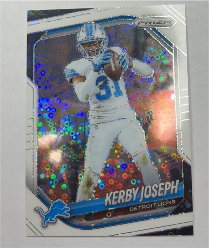 2025 Panini Prizm #41 Kerby Joseph — front