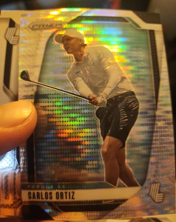 2025 Panini Prizm LIV Golf #47 Carlos Ortiz — front
