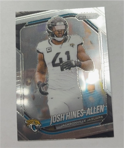 2025 Panini Prizm #43 Josh Hines-Allen — front