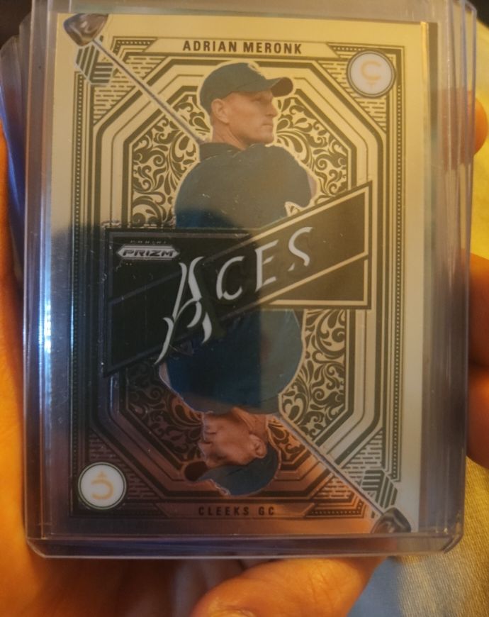 2025 Panini Prizm LIV #6 Adrian Meronk Aces Cleeks — front
