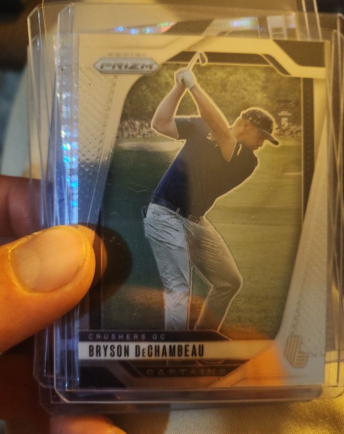 2025 Panini Prizm LIV Golf #38 Bryson DeChambeau Crushers GC — front