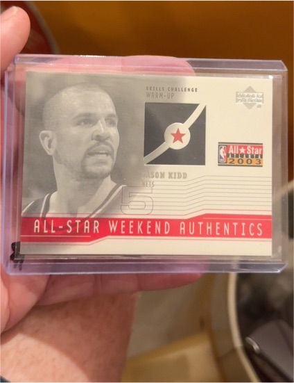 2003-04 Upper Deck All-Star Weekend Authentics #AS-JK Jason Kidd — front