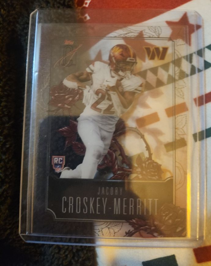 2025 Topps Signature Class Roses #ROSES-24 Jacory Croskey-Merritt — front