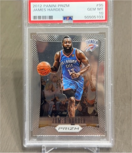 2012 Panini Prizm #95 James Harden — front
