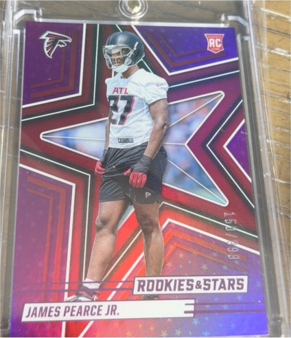 2025 Panini Rookies & Stars #135 James Pearce Jr. — front