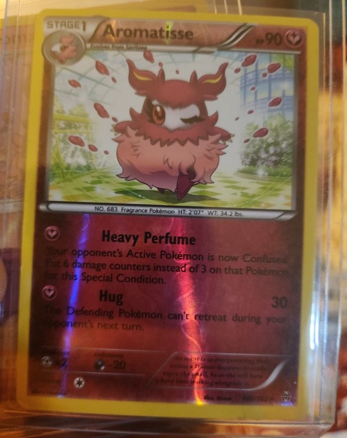 2015 Pokémon TCG XY Breakthrough #106 Aromatisse — front