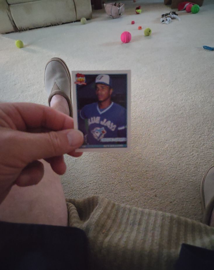 1991 Topps Micro #588 Ernie Whitt — front