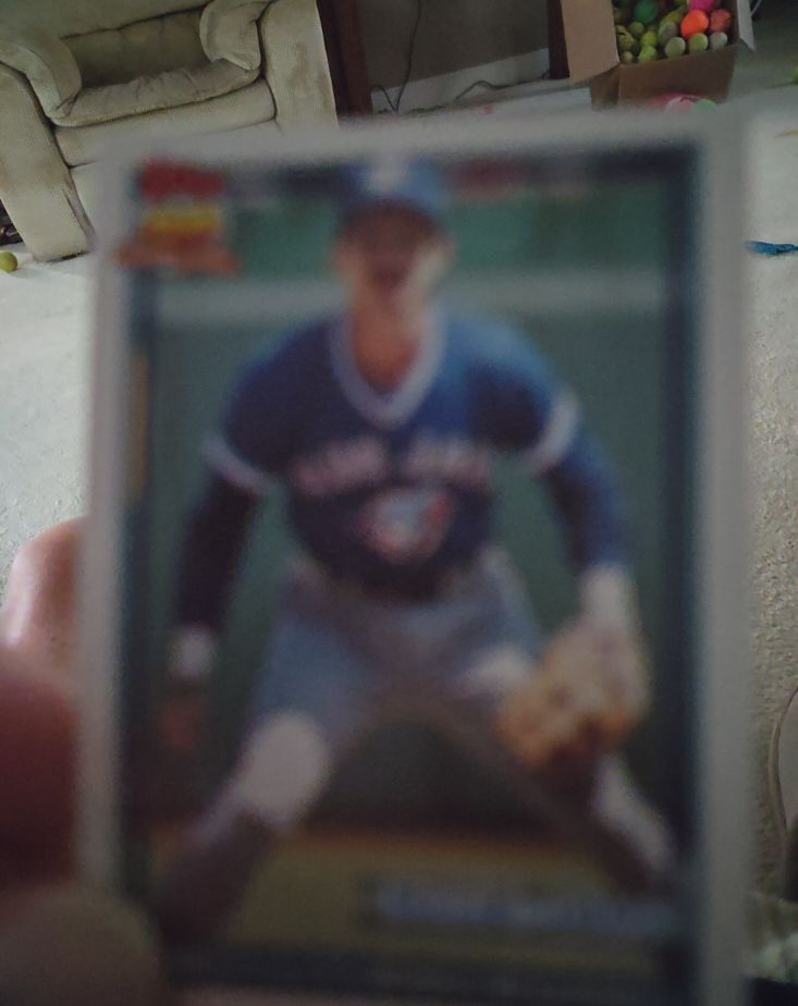 1992 Topps Micro #700 Ruben Sierra Gold — front