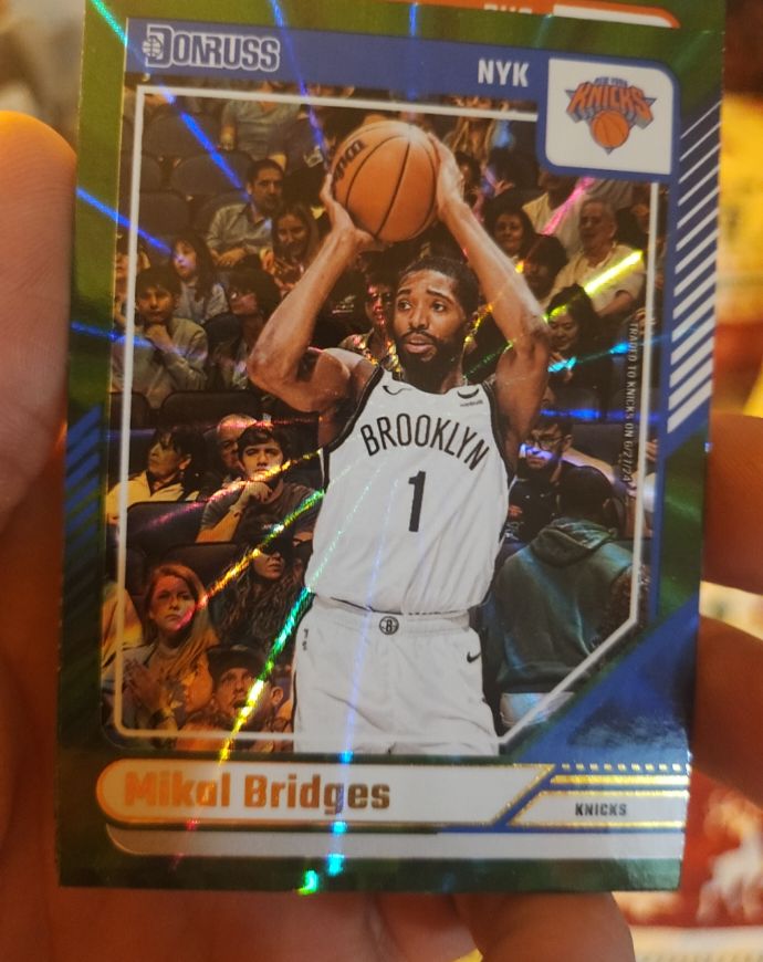 2024-25 Donruss #199 Mikal Bridges — front
